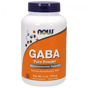Гамма-Аминомасляная Кислота Now Foods GABA 170 g Габа Нау фудс