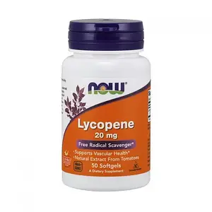 Ликопин Now Foods Lycopene 20 mg 50 softgels