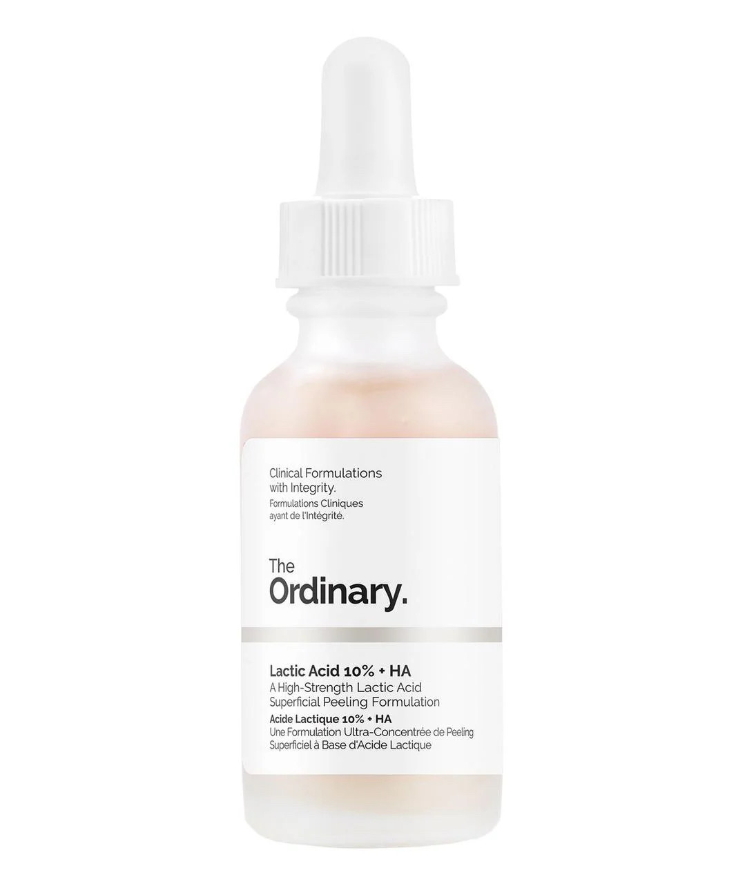 

Пилинг с молочной и гиалуроновой кислотой The Ordinary Lactic Acid 10% + HA 30 мл