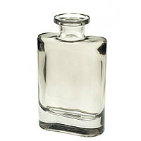 Декоративная маленькая вазочка, бутылочка, флакон "Дольче" серый цвет 13х8 см