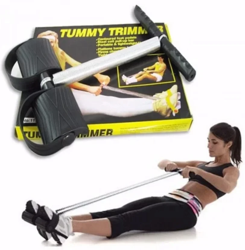 

Тренажер для дома эспандер пружинный Tummy Trimmer, Черный