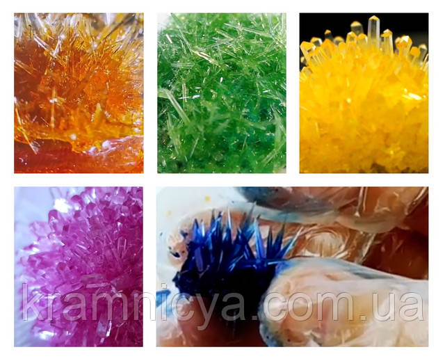 Набор по выращиванию кристаллов GROWING CRYSTAL GRK-01 (Danko Toys)