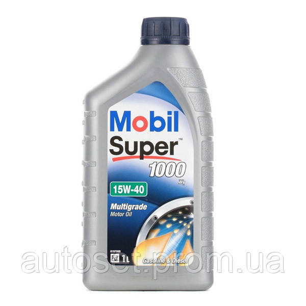 

Моторне масло Mobil Super 1000 X1 15W-40 мінеральне SL/CF 1л