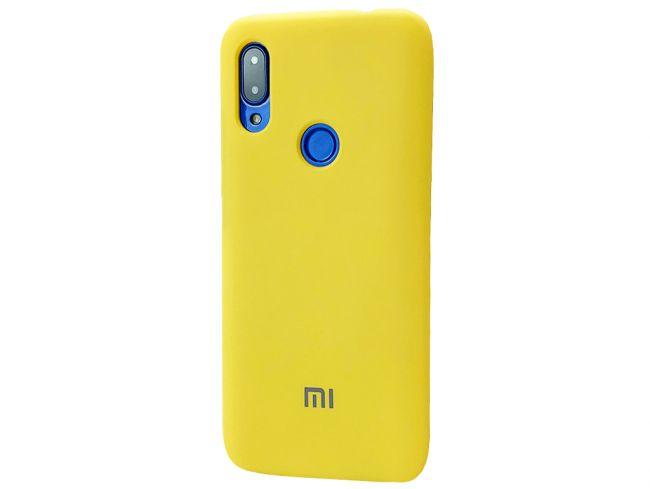 

Чехол Silicone Cover для Xiaomi Redmi 7 Жёлтый