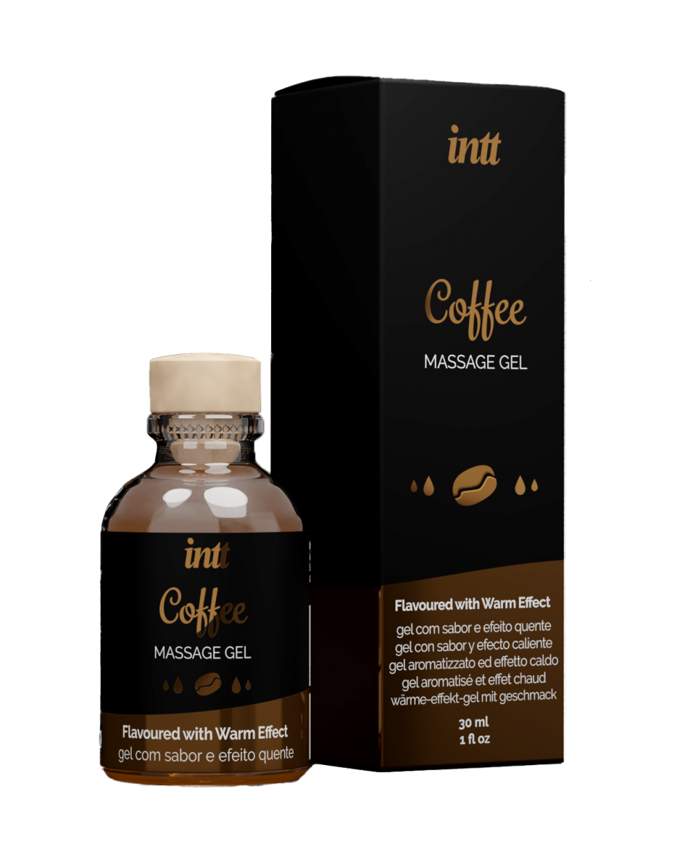 

Массажный гель для интимных зон Intt Coffee (30 мл) разогревающий