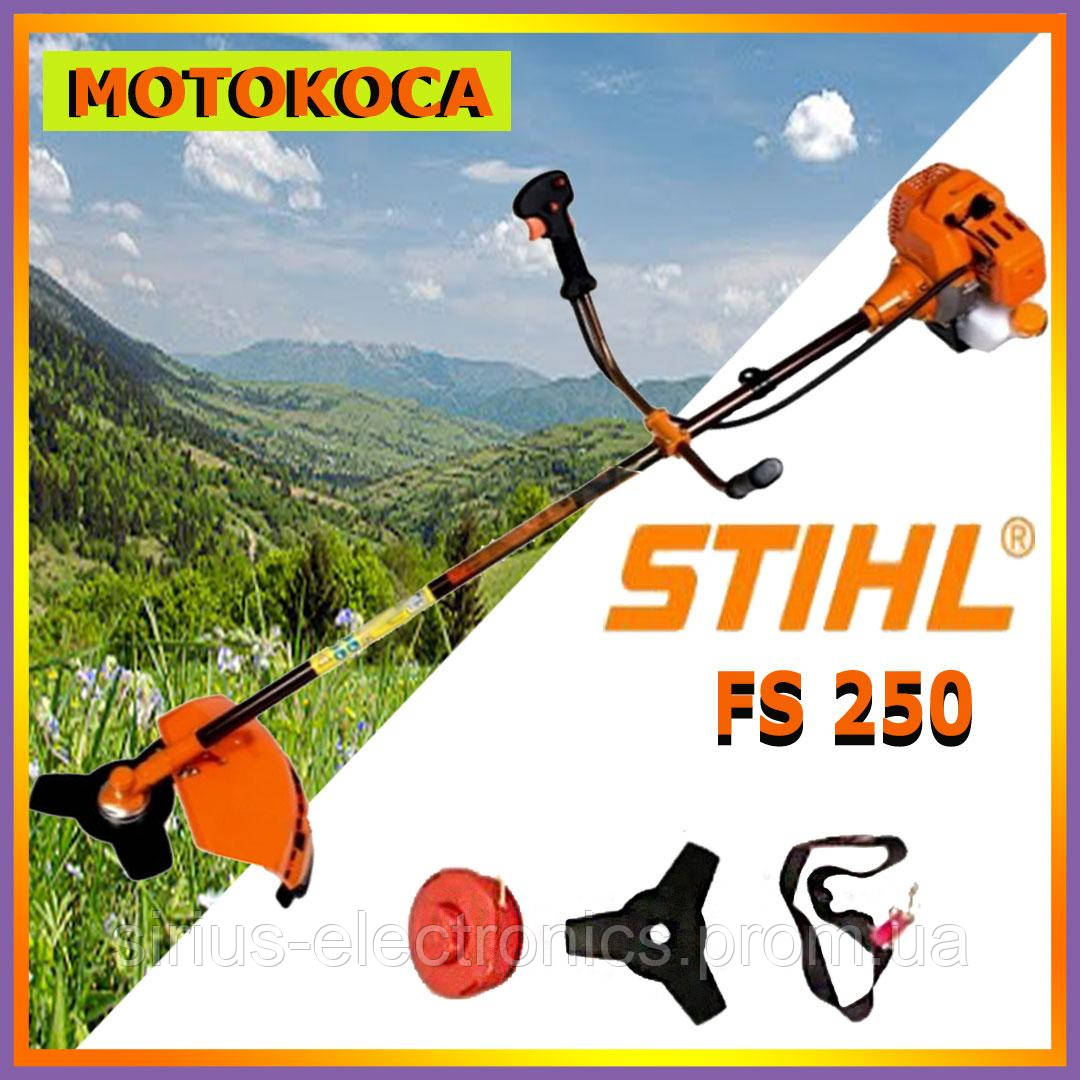 

Мотокоса Штиль STIHL FS 250 3,5 кВт 2х тактный Бензокоса Штиль Кусторез бензиновый Штиль FS250 Триммер