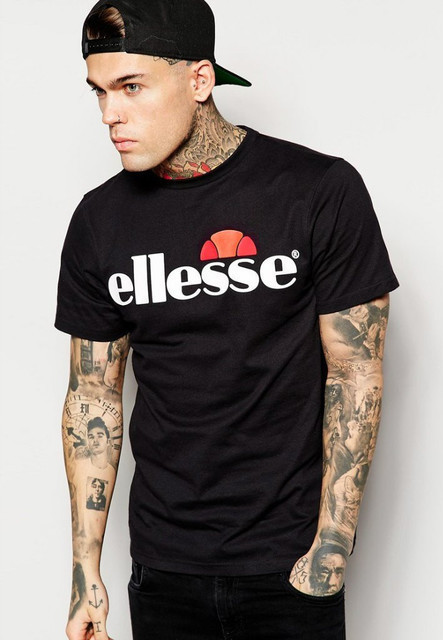 

Мужская черная Футболка Ellesse