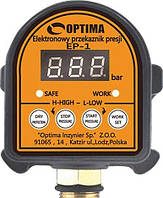 Реле тиску з захистом від сухого ходу Optima EP-1 (Польща)