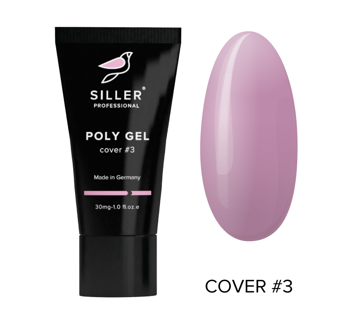 

Siller Poly Gel Cover № 3 (30 мг), Розовый