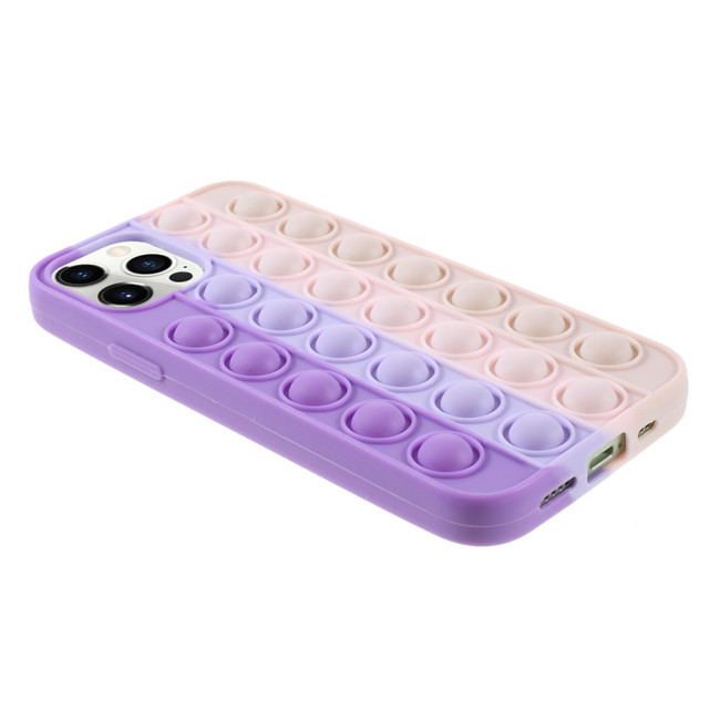 чохол поп іт для Iphone 12 фіолетовий -1