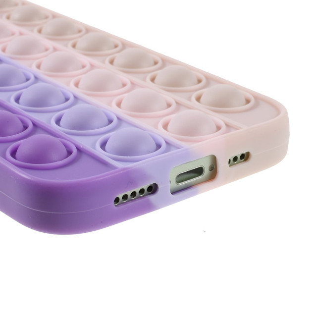 чохол поп іт для Iphone 12 фіолетовий -2