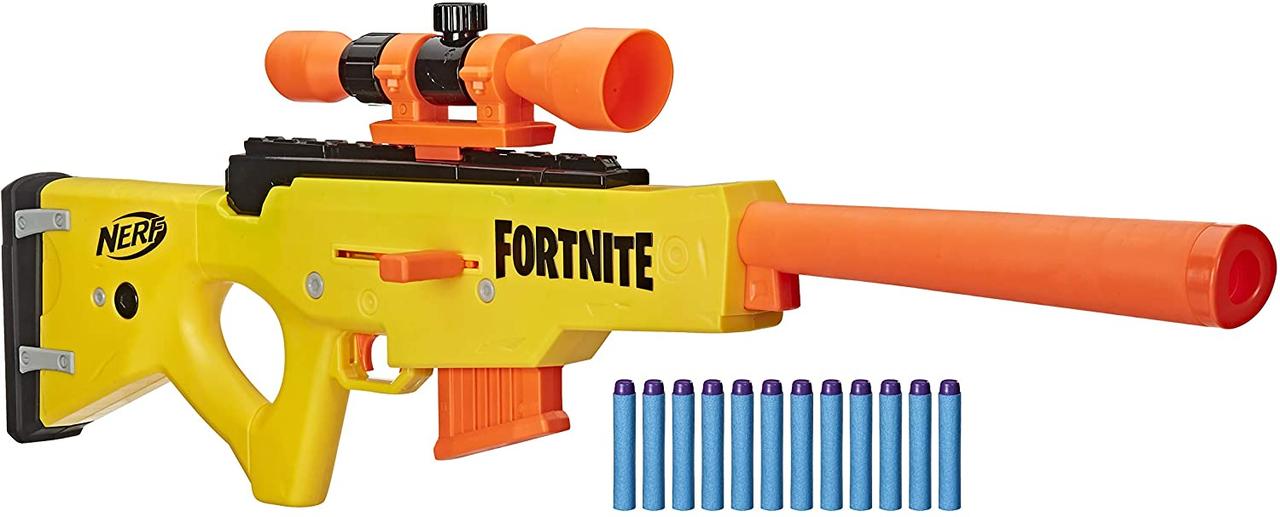 

Снайперская винтовка Нерф Фортнайт Nerf Fortnite BASR-L, Желтый