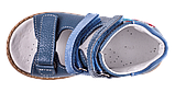 Босоножки ортопедические для мальчика с высоким задником Форест Орто (Синие) 4Rest Orto 06-116 размер 19-30, фото 4
