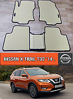 ЄВА килимки Ніссан Х-Трейл Т32 2014-н. в. EVA килими на Nissan X-Trail T32, фото 1