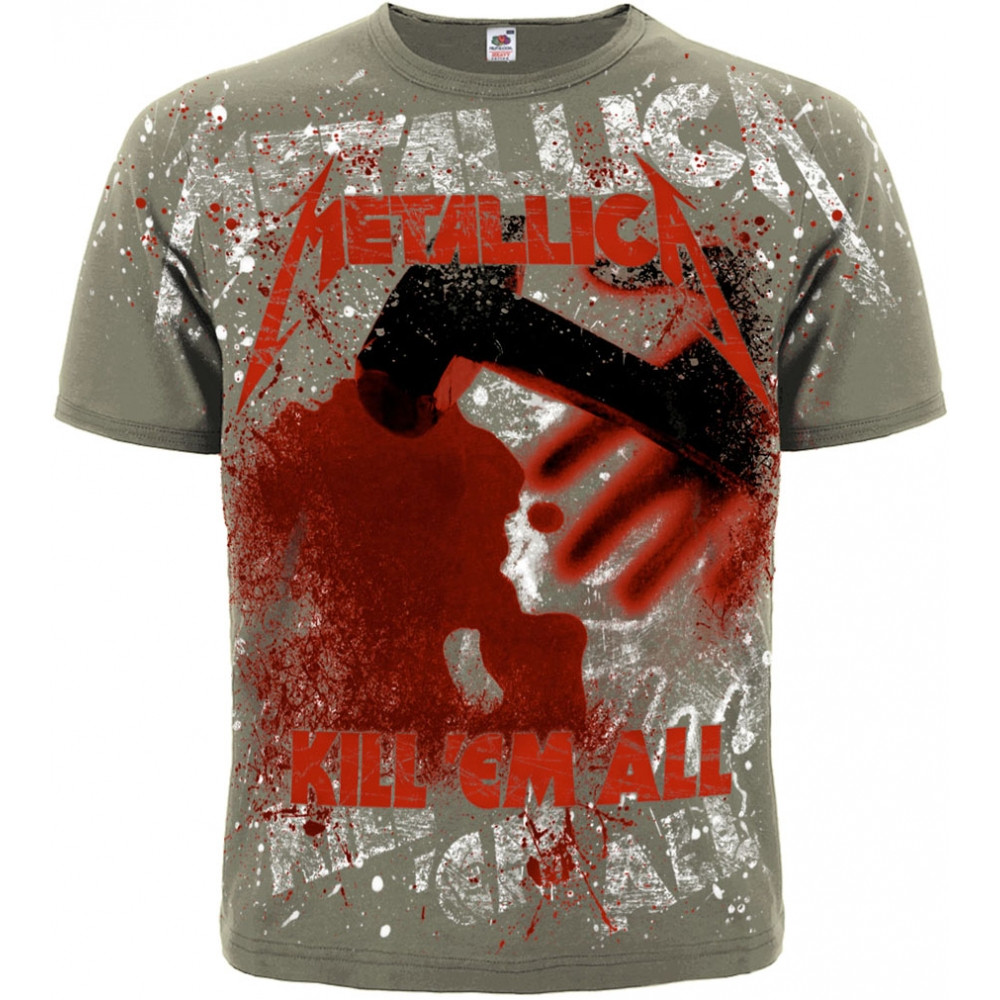 

Футболка Metallica "Kill'em All" (olive t-shirt), Размер XXL