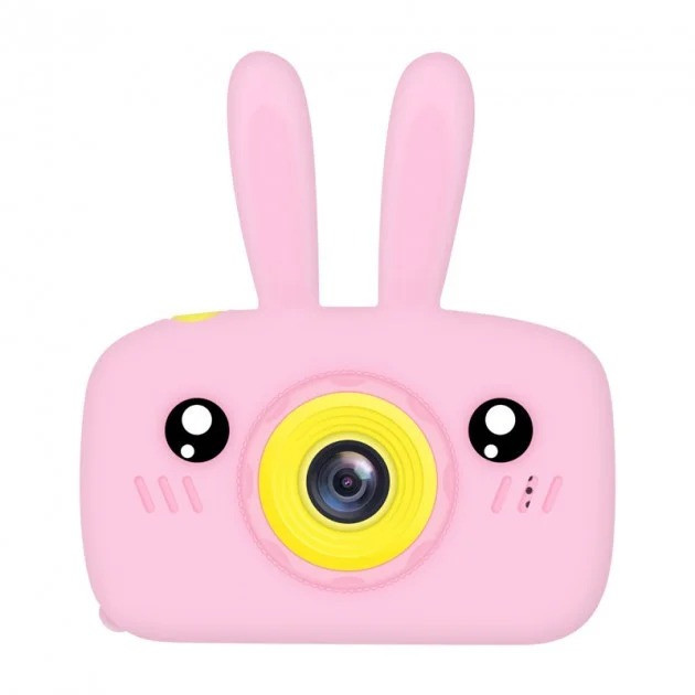 

Детский фотоаппарат с ушками TV01010 Smart Kids Camera 3 Series Rabbit, Розовый