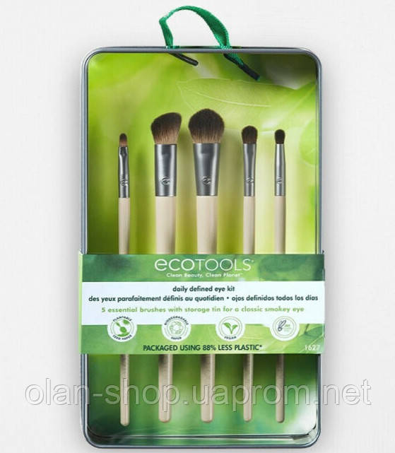 

Набор кистей для макияжа глаз EcoTools Daily Defined Eye Kit