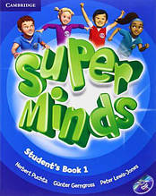 Підручник Super Minds 1 Student's Book with DVD-ROM НУШ Herbert Puchta Cambridge