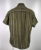 Чоловіча льянна сорочка теніска Розмір L (Про-17), фото 2