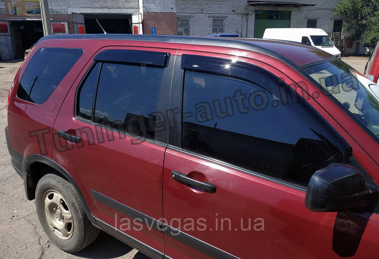 

Ветровики, дефлекторы окон Honda CR-V 2002-2006 (HIC)