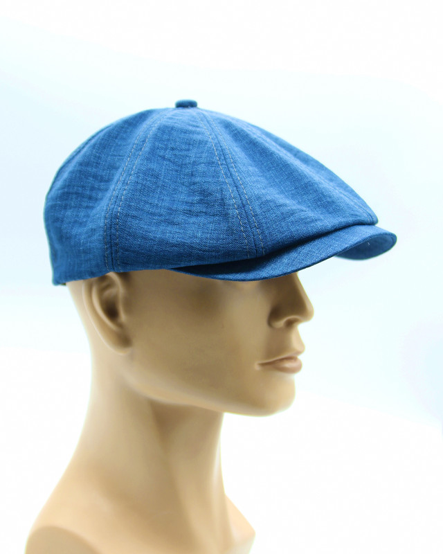 Летняя кепка мужская синяя