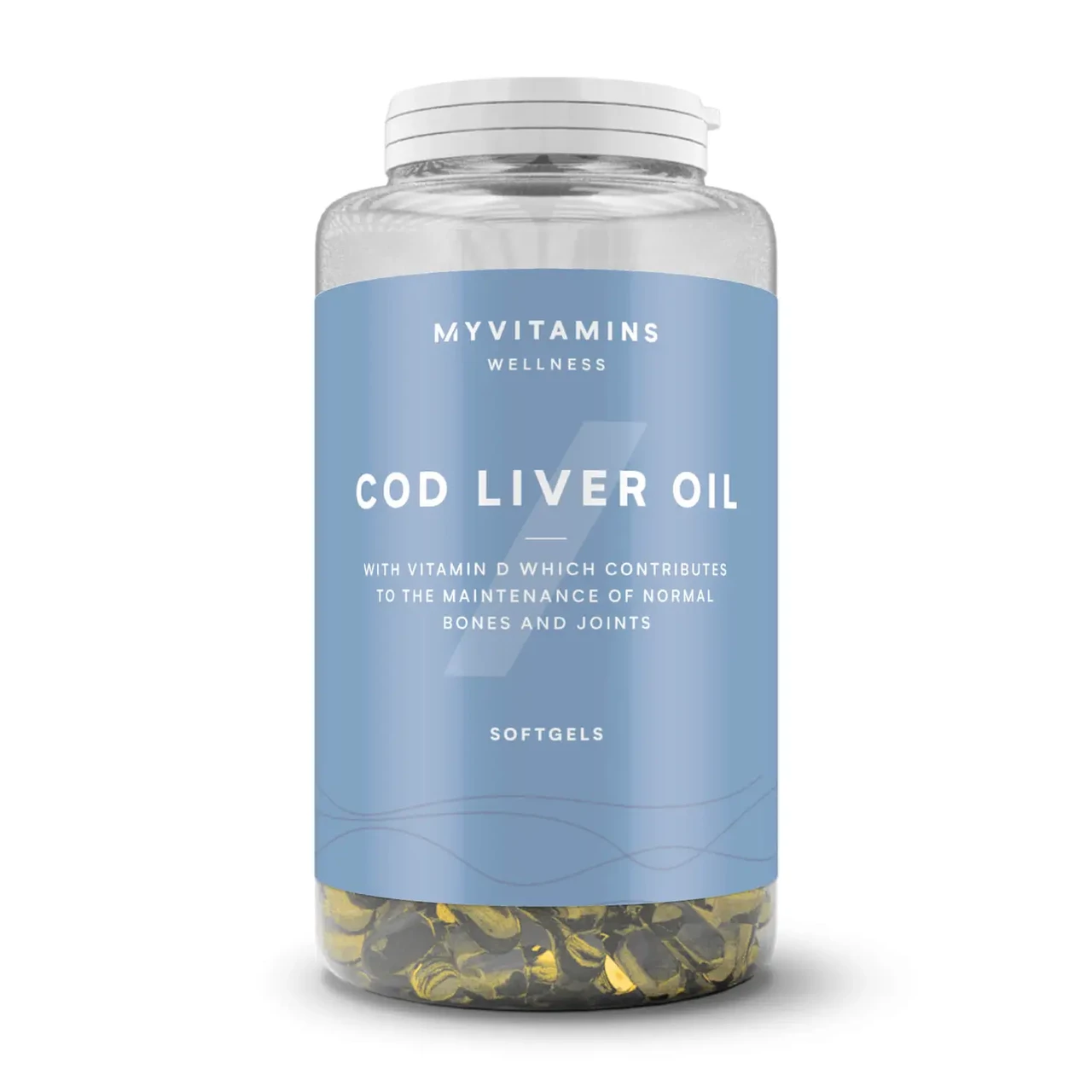 

Рыбий жир из печени трески Cod Liver Oil - 90 капс MyProtein MyVitamins