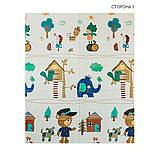 Дитячий двосторонній килимок POPPET "Лісові жителі і Добрі сусіди" (200х180). POPPET PP008-200, фото 2