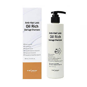 Питательный шампунь против выпадения для волос Trimay Anti-Hair Loss Oil Rich Damage Shampoo 300 мл