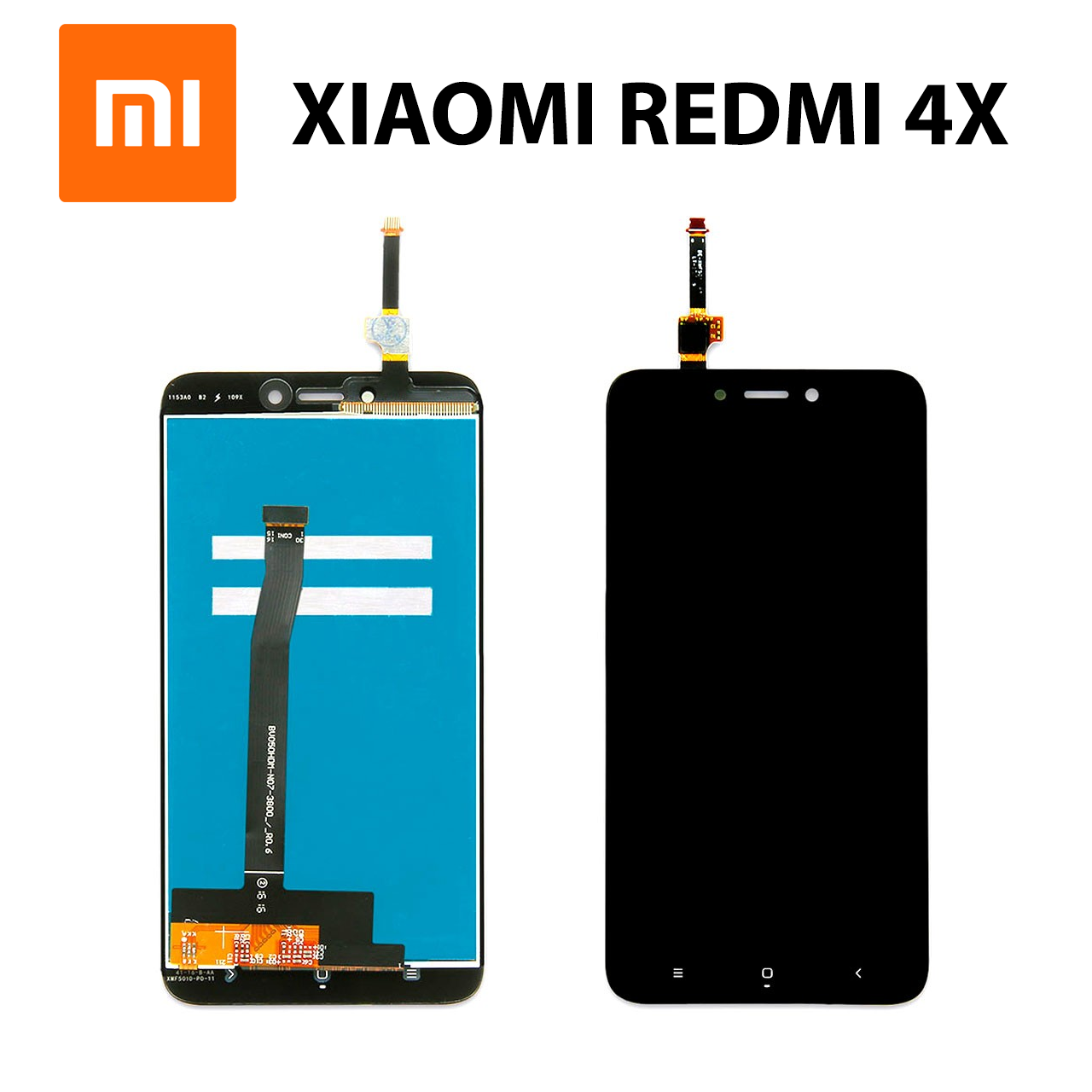 Дисплейний модуль TFT Xiaomi Redmi 4X чорний, дисплей/екран + тачскрін/сенсор сяомі ксіомі редмі 4х
