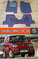ЕВА коврики Сузуки Джимни 1998-2018. EVA ковры на Suzuki Jimny
