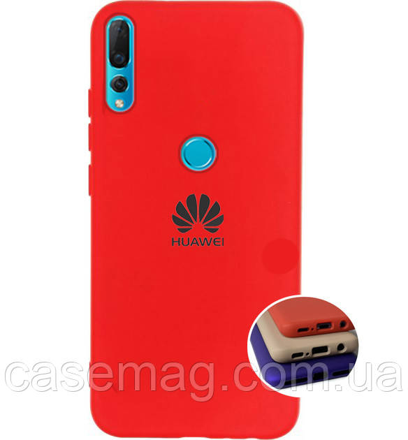 

Чехол Silicone FULL case для Huawei Nova 4e (24) Red красный
