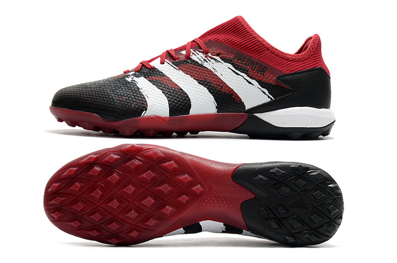 

Футбольные сороконожки adidas Predator 20.3 TF Core Black/White/Active Red 39 (24.5 см), Красный