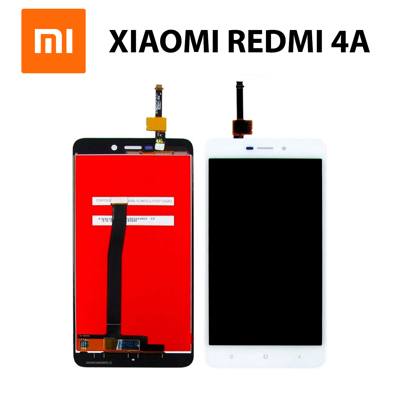 Дисплейный модуль TFT Xiaomi Redmi 4A белый, дисплей/экран + тачскрин/сенсор сяоми ксиоми редми 4а