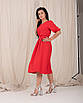 Ошатне плаття "366", червоне. Розміри 44,46,48,50,52,54., фото 7