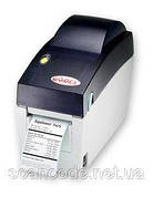 Godex EZ DT2 термопринтер штрихкоду, принтер етикеток малогабаритний