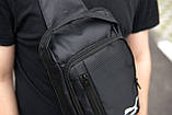 Чоловічий маленький рюкзак на плече або живіт PUMA LONGER сумка нагрудна слінг через плече, фото 4