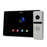 Комплект Wi-Fi відеодомофона ATIS AD-770FHD/T-Black + AT-400HD Silver, фото 1