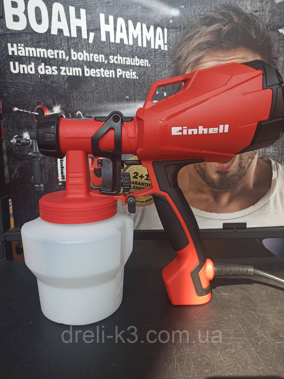 

Краскопульт электрический Einhell TC-SY 500 P 4260010