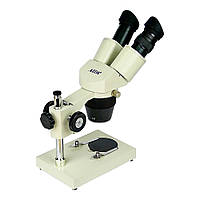 Микроскоп бинокулярный  XTX-3A (без подсветки, фокус 60-80 мм, кратность увеличения 20X/40X)