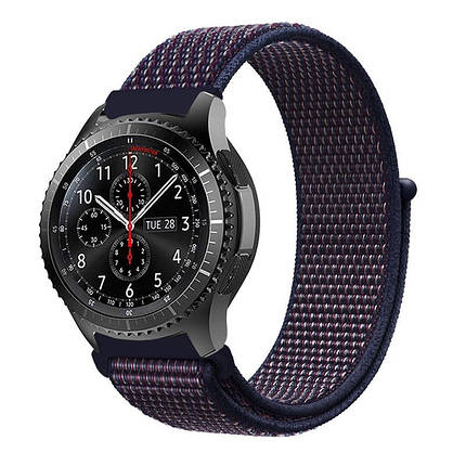 Ремешок BeCover Nylon Style для LG Watch Sport W280A Deep/Blue (705834), фото 2