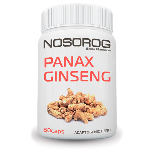 

Женьшень экстракт Nosorog Panax Ginseng (60 капс) носорог корень женьшеня