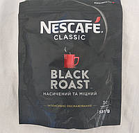 Nescafé Black Roast крепкий растворимый кофе гранулированный