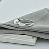 Срібна каблучка розмір 18 вставка штучні перли вага 4.3 г, фото 2