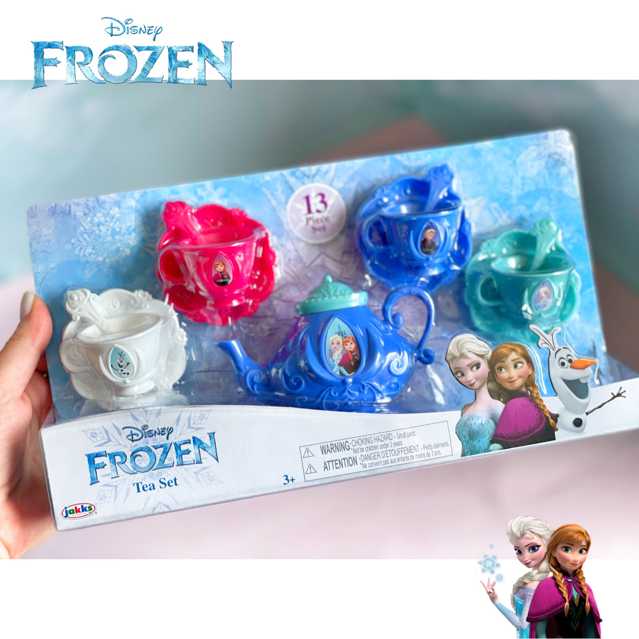 

Frozen чайный сервиз Эльза , холодное сердце