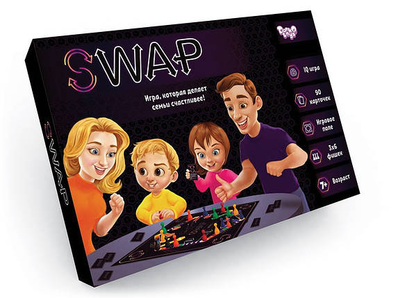 Велика настільна гра "SWAP" Danko Toys (рос), фото 2