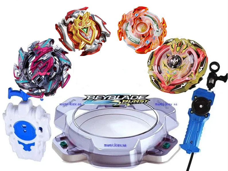 

Набор Бейблейд Саламандра и Тризубец + подарок арена Beyblade Burst Tommy Takara