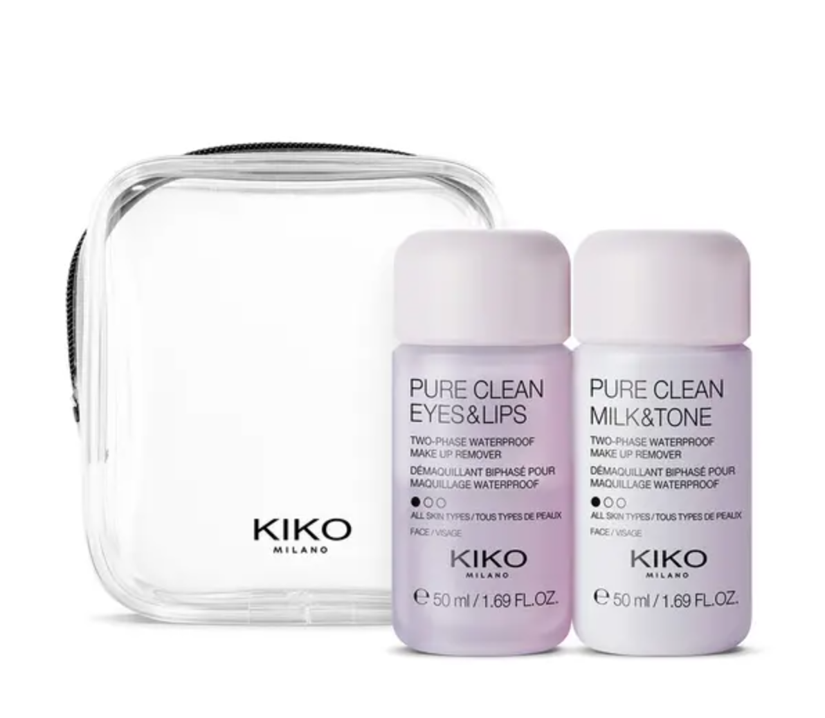 

Очищающий набор On The Go Pure Clean Kit Kiko