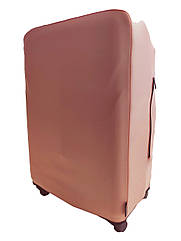 Чохол для валізи Coverbag неопрен M персик