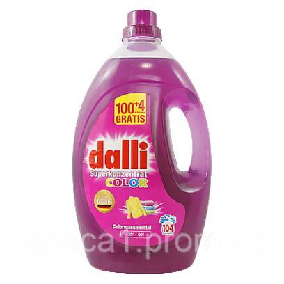 

Гель для прання Даллі для кольорового Dalli superkonzentrat color 104р 3,65L 3шт/ящ (Код : 00-00000224)