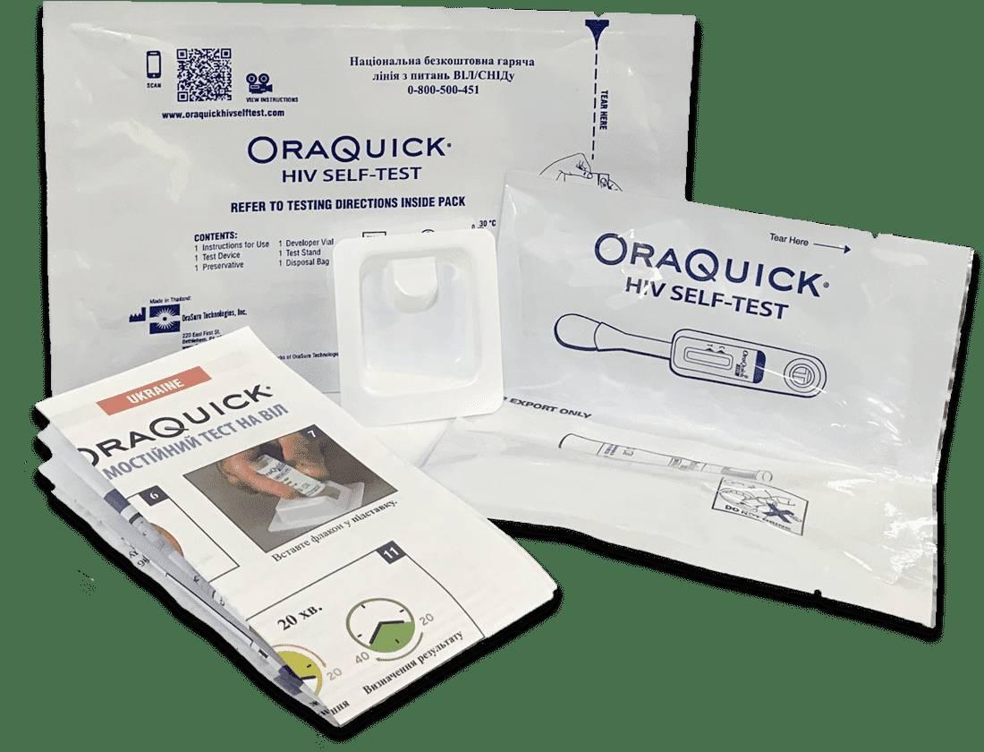 

Тест на ВИЧ быстрый (экспресс) OraQuick hiv self-test